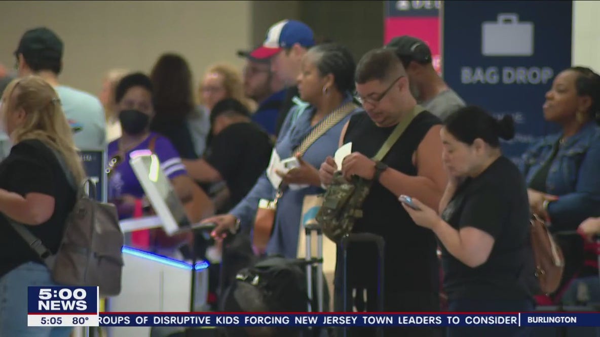 Philly Int'l sees delays during busy July 4th weekend